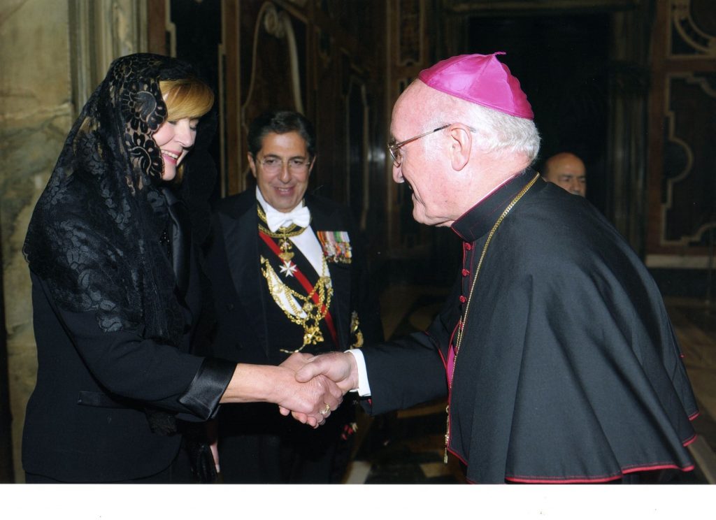 Credentials of the Ambassador of Slovenia to the Holy See and to the Order