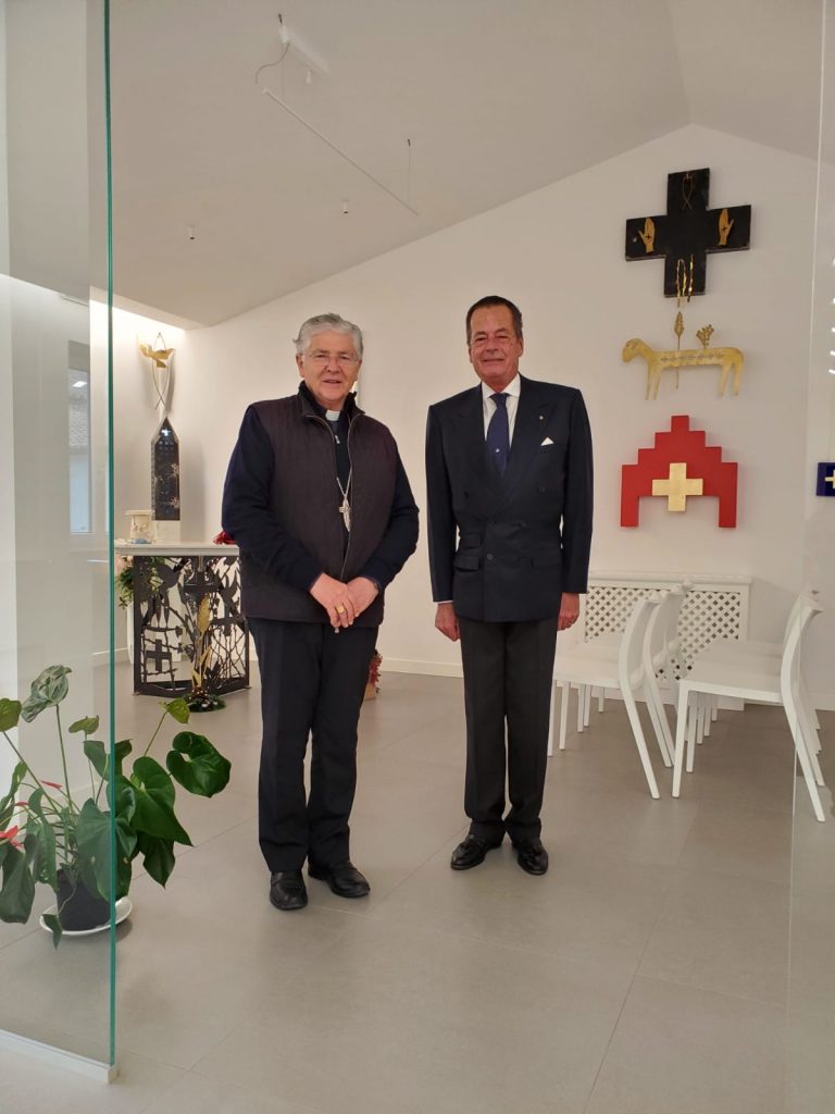 Archbishop Piazza Visits Sessa Aurunca