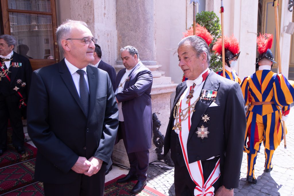 The Holy Father Receives Guy Parmelin