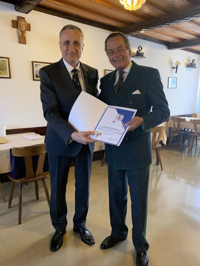 Awards by H.E. The Prime Minister of The Republic of Slovenia to the Members of the Embassy in Slovenia