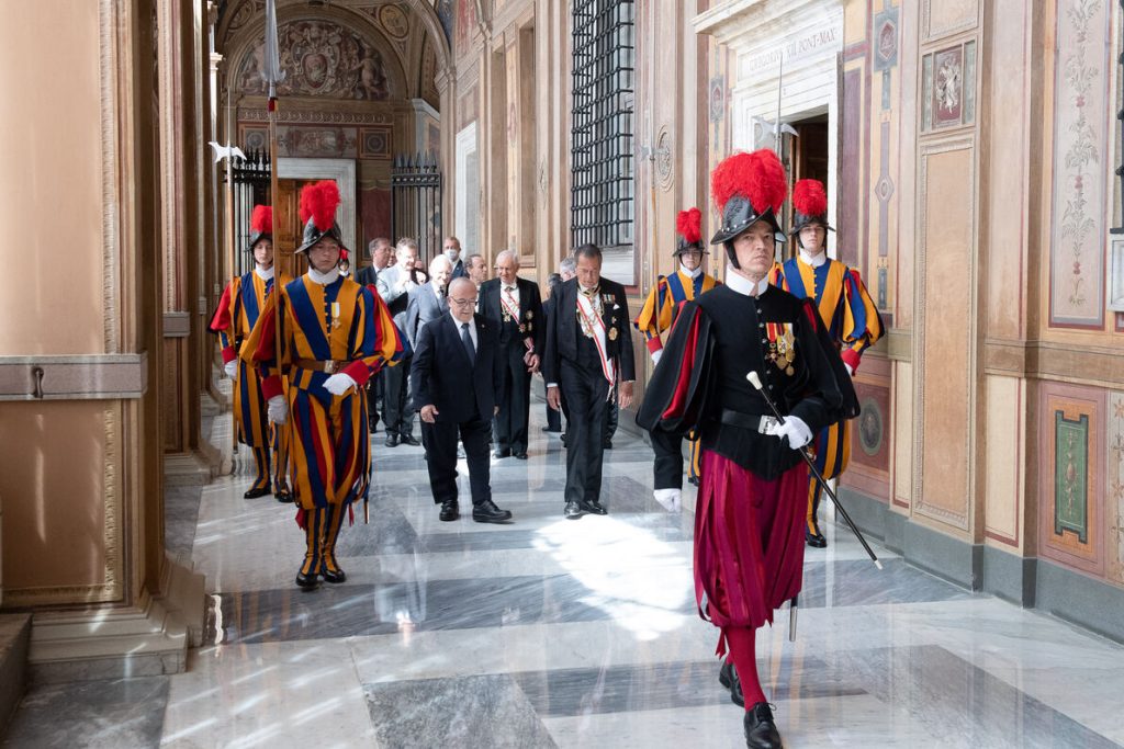The Holy Father Receives the Lieutenant of the Grand Master