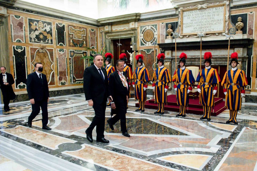 Audience of the Holy Father to the President of Armenia