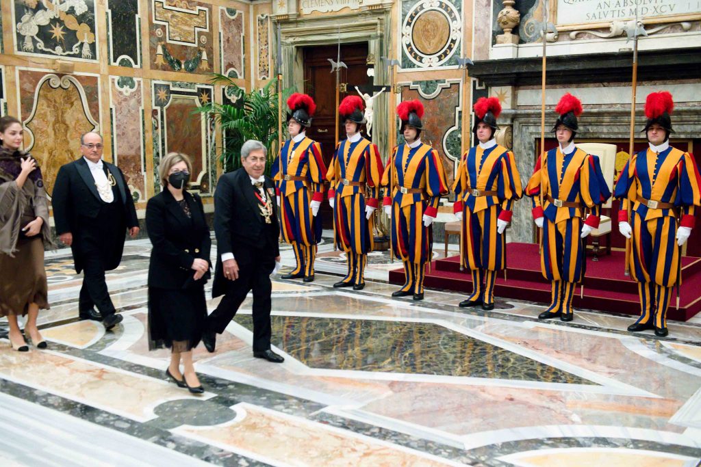 Audience of the Holy Father to the President of Armenia