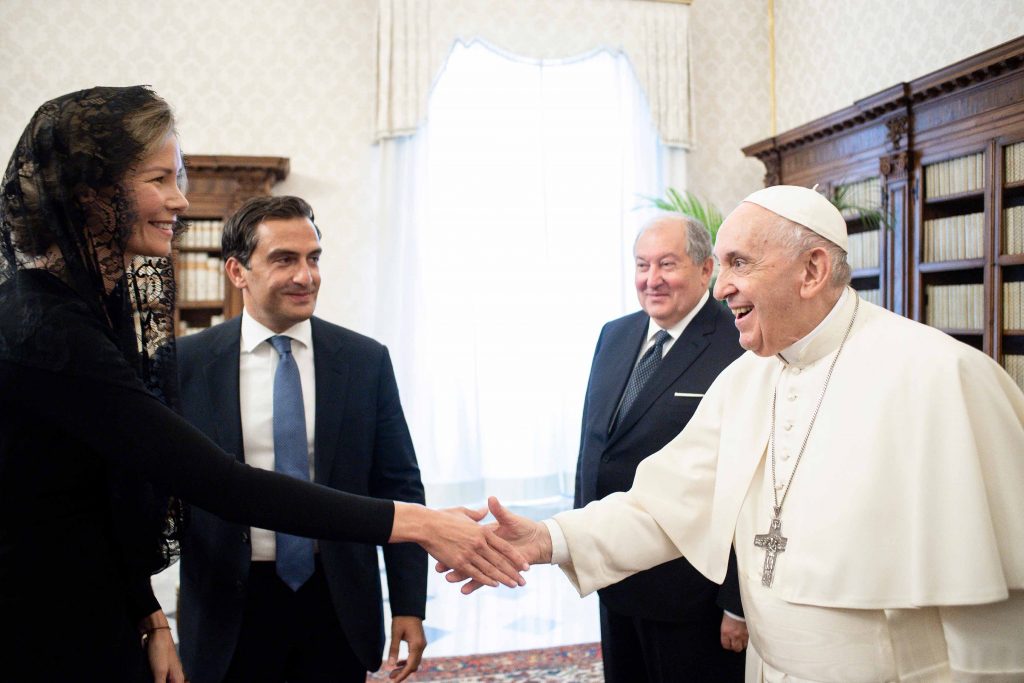 Audience of the Holy Father to the President of Armenia