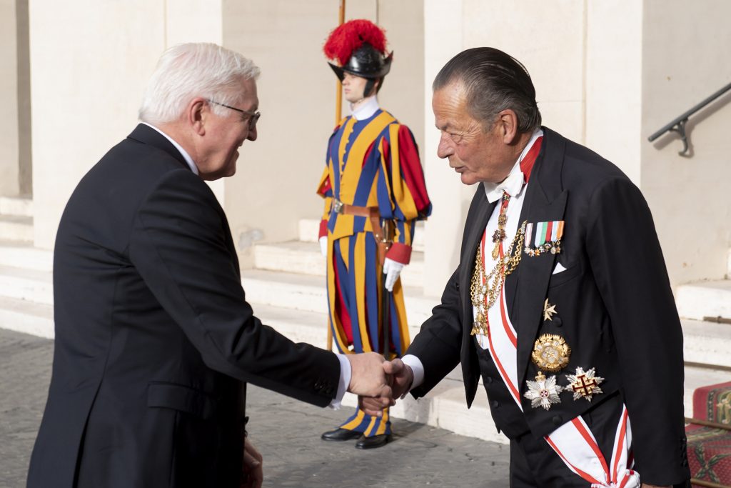 The Holy Father Receives the German President