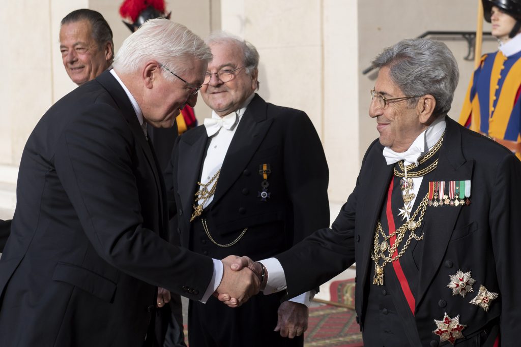 The Holy Father Receives the German President
