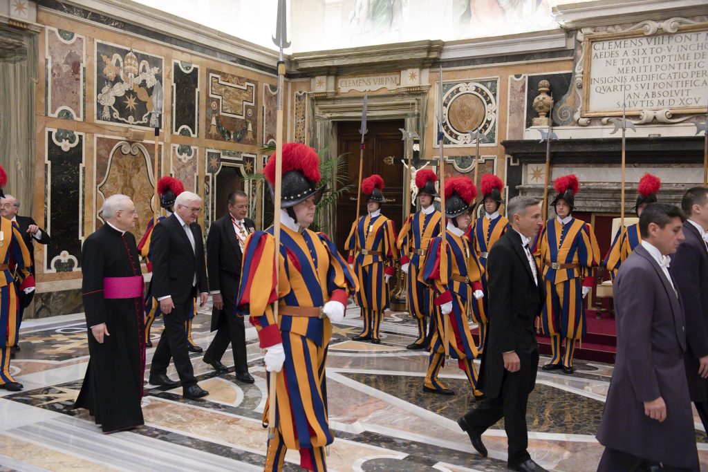 The Holy Father Receives the German President