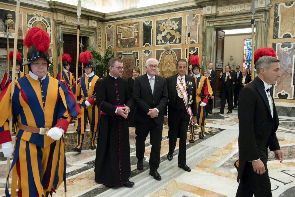 The Holy Father Receives the German President