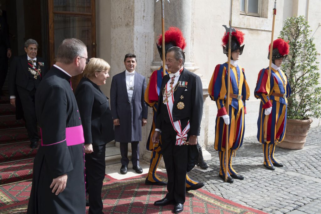 The Holy Father Receives Chancellor Angela Merkel