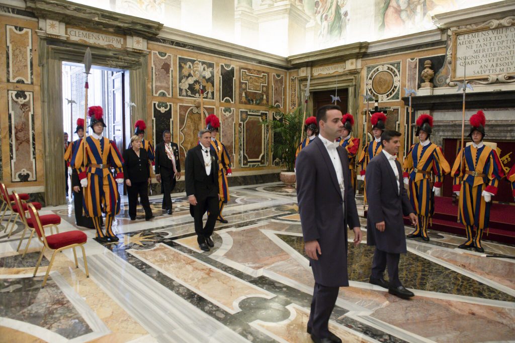 The Holy Father Receives Chancellor Angela Merkel