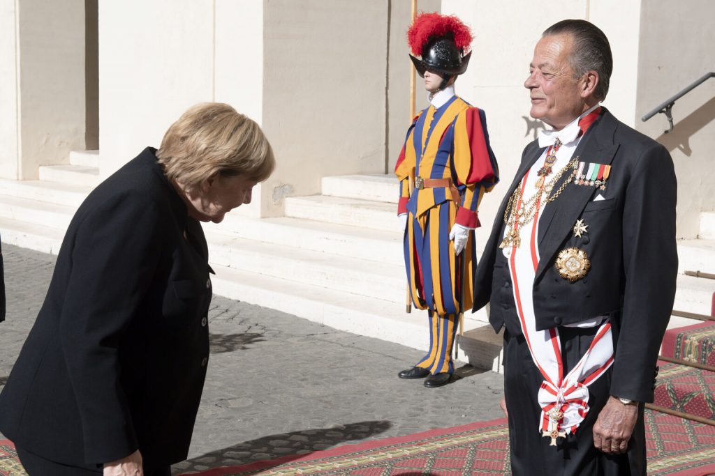 The Holy Father Receives Chancellor Angela Merkel