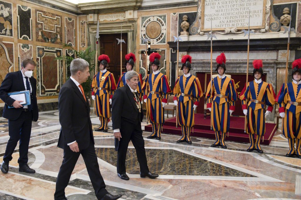 The Holy Father Receives Chancellor Angela Merkel