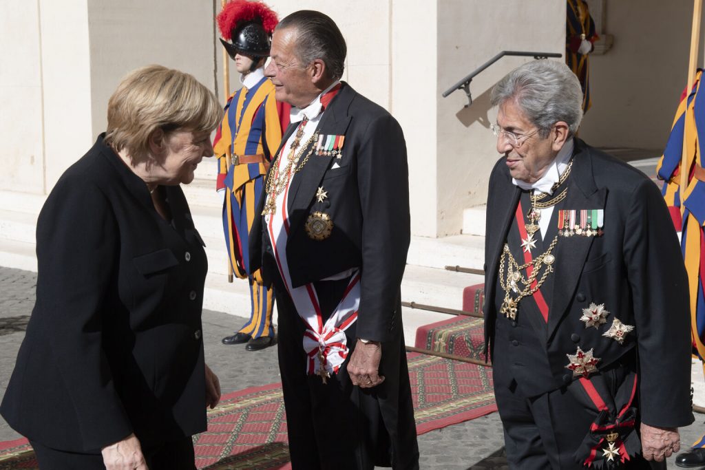 The Holy Father Receives Chancellor Angela Merkel
