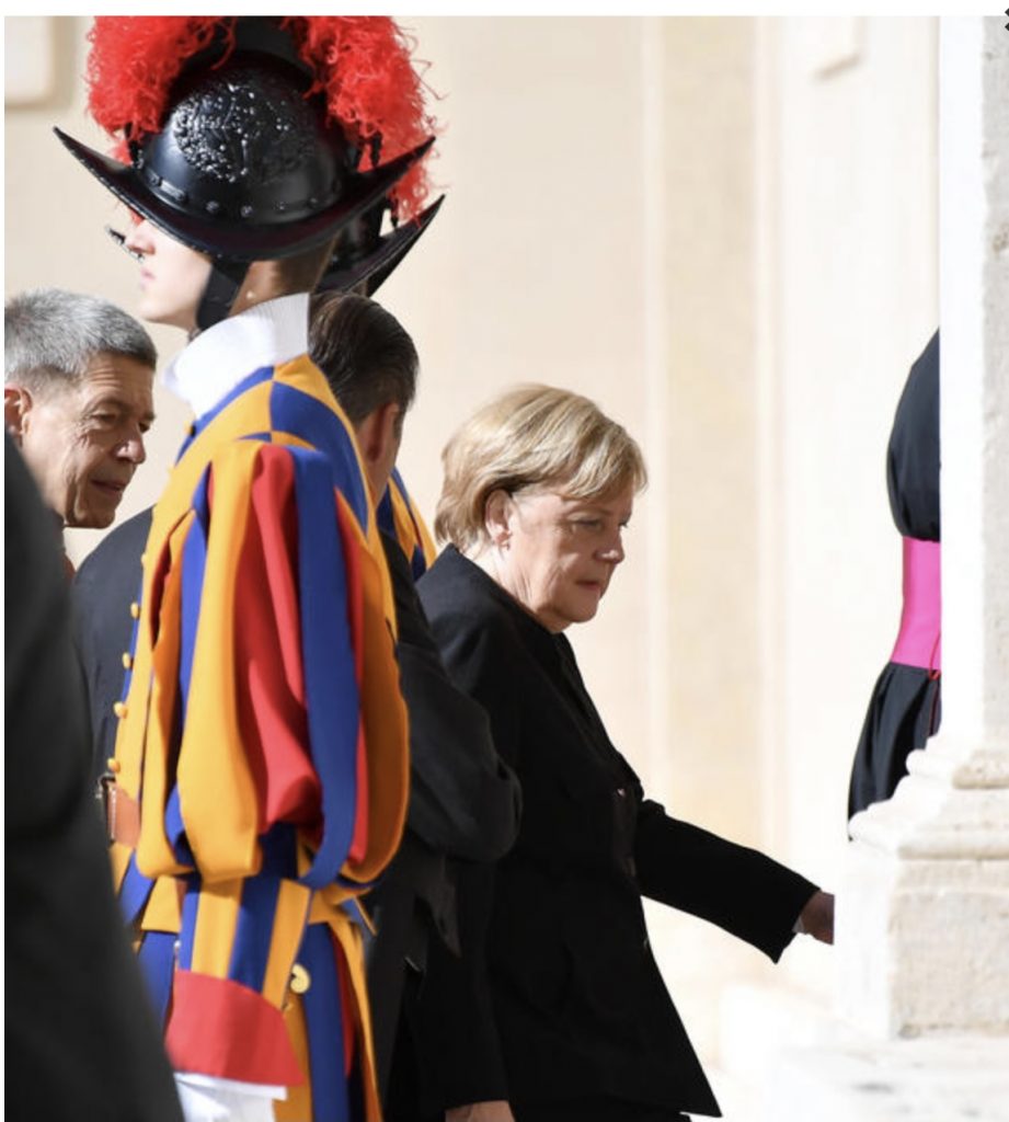 The Holy Father Receives Chancellor Angela Merkel