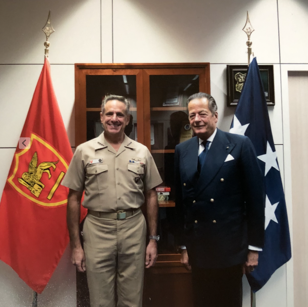 Audience with the Allied Joint Force Command Naples