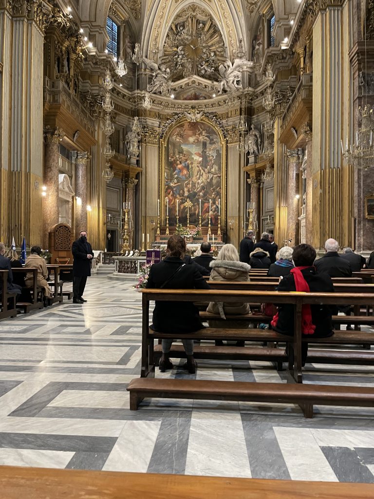 The Ambassador and the Minister Counsellor participates at the Holy Mass for the 30th anniversary of independence o the Republic of Slovenia