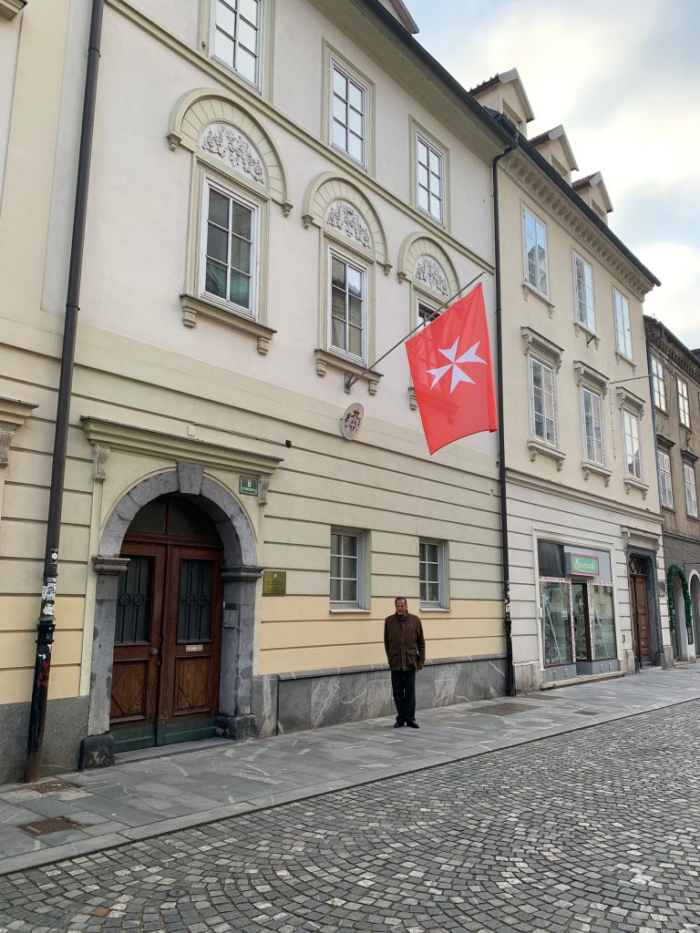 Third Vaccination of H.S.H. Ambassador Prince Windisch-Graetz in Slovenia