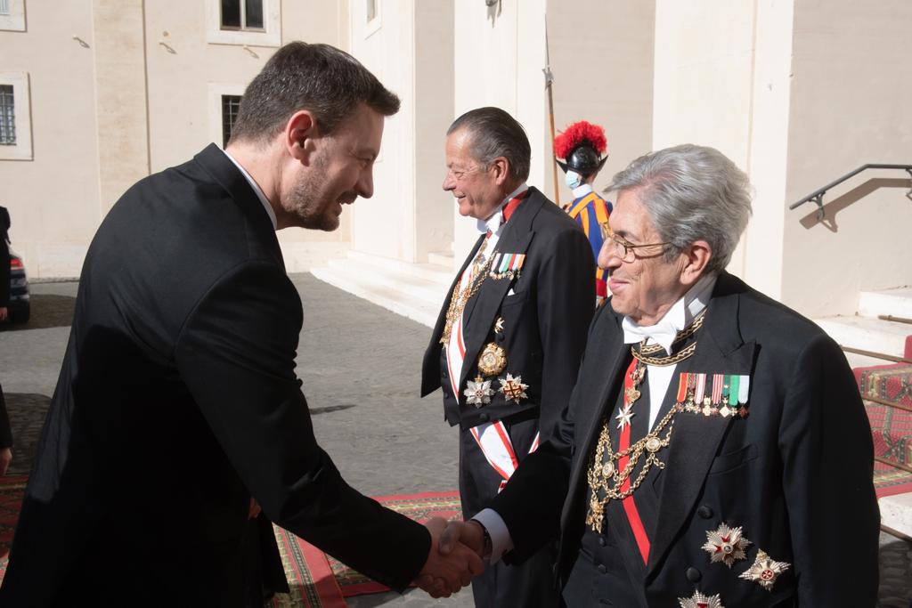 Audience by the Holy Father to the Prime Minister of Slovakia