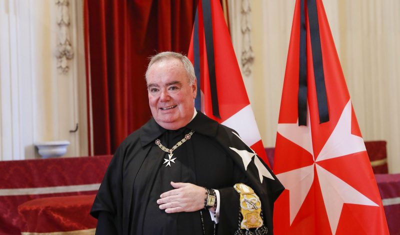 Fra’ John T. Dunlap, New Lieutenant of the Grand Master
