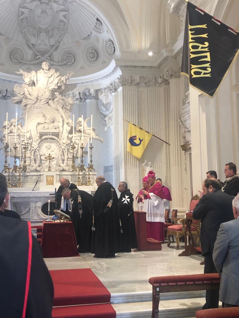 Fra’ John Edward Critien Sworn in as Grand Prior of Rome