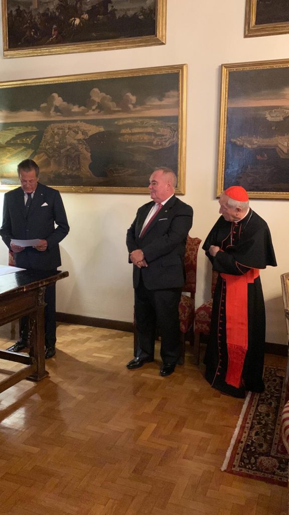 Prince Windisch-Graetz Joins the Sovereign Council