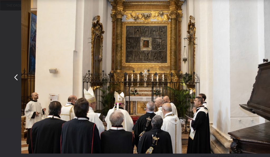 H.S.H. the Ambassador at the Pilgrimage to Assisi