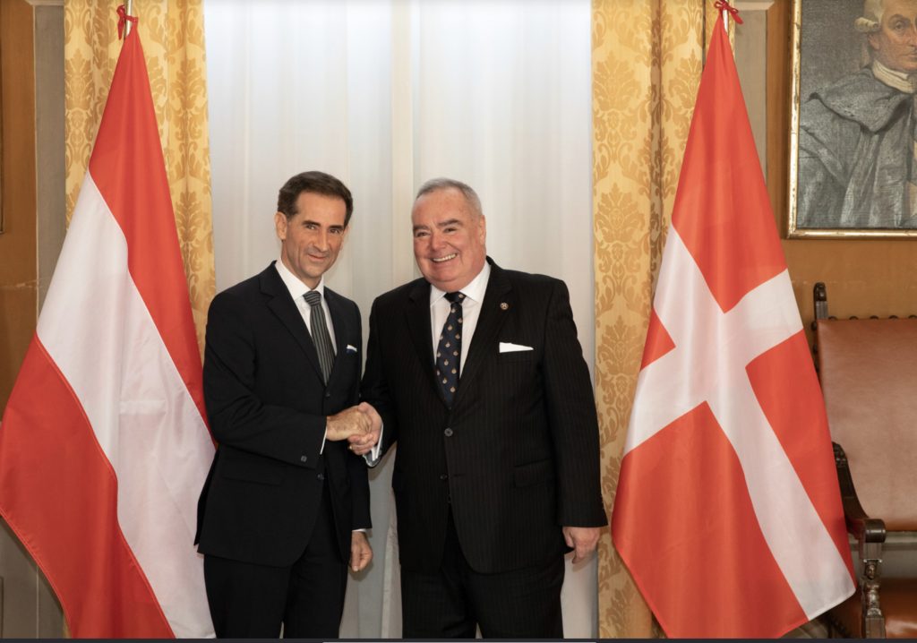 Letters of Credence to the S.M.O.M.