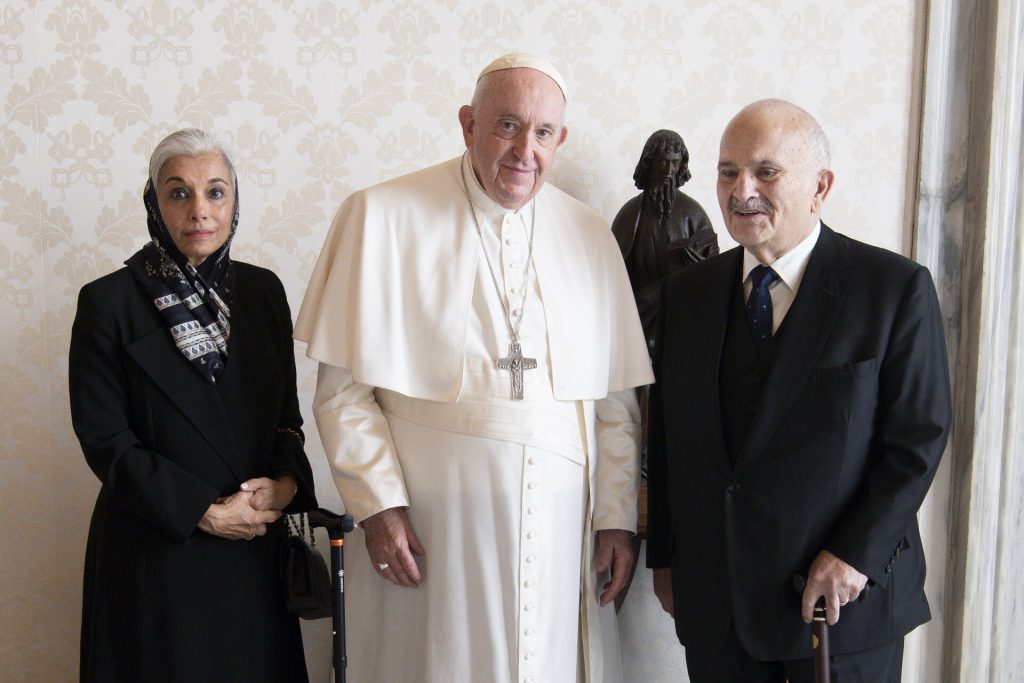 The Holy Father Receives Prince and Princess El Hassan of Jordan