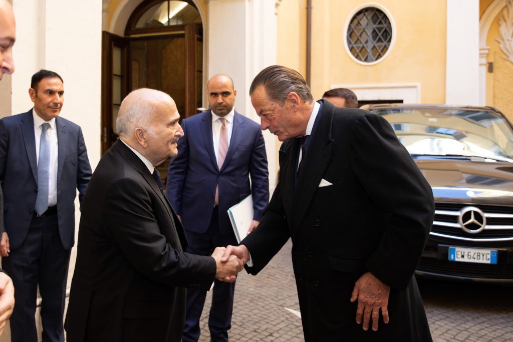 Prince El Hassan bin Talal Visits the Magistral Palace