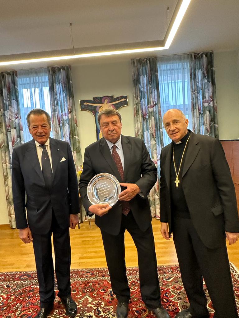 Reception at the Apostolic Nunciature in Slovenia for the Ambassador of Bulgaria