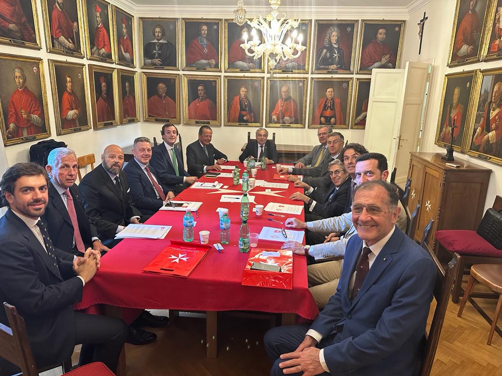 Meeting of the Delegates at the Grand Priory of Rome