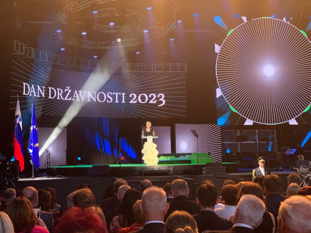 Presence of The Embassy of the Sovereign Military Order of Malta at the Slovenian National Day 2023