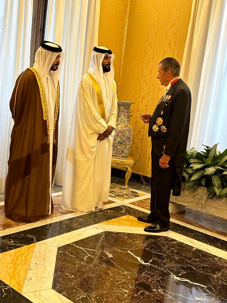 Audience of His Holiness to The King of Bahrein H.M. Hamad Bin Isa Al Khalifa