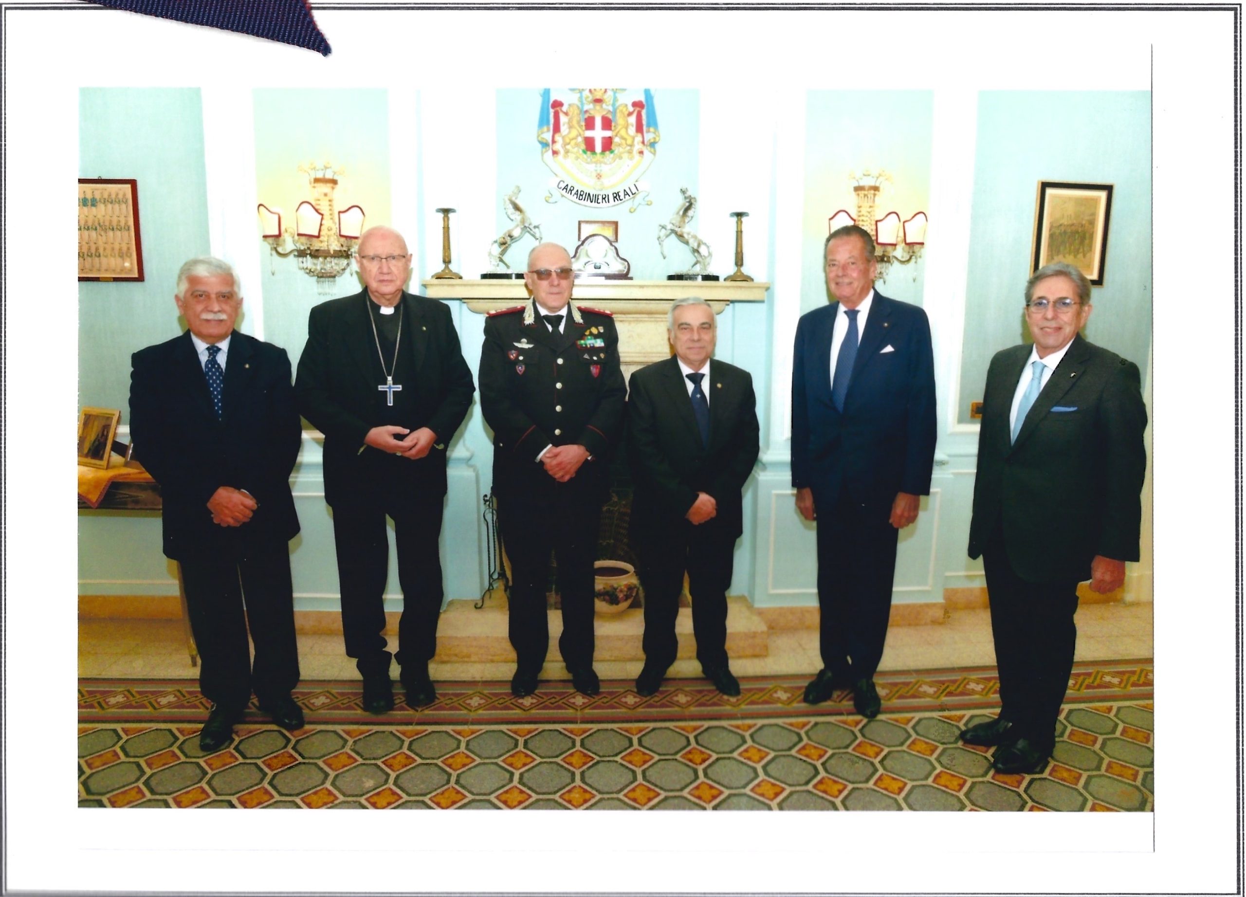 Visit of the Grand Prior of Rome and the Ambassador to the Headquarters of the Commander General
