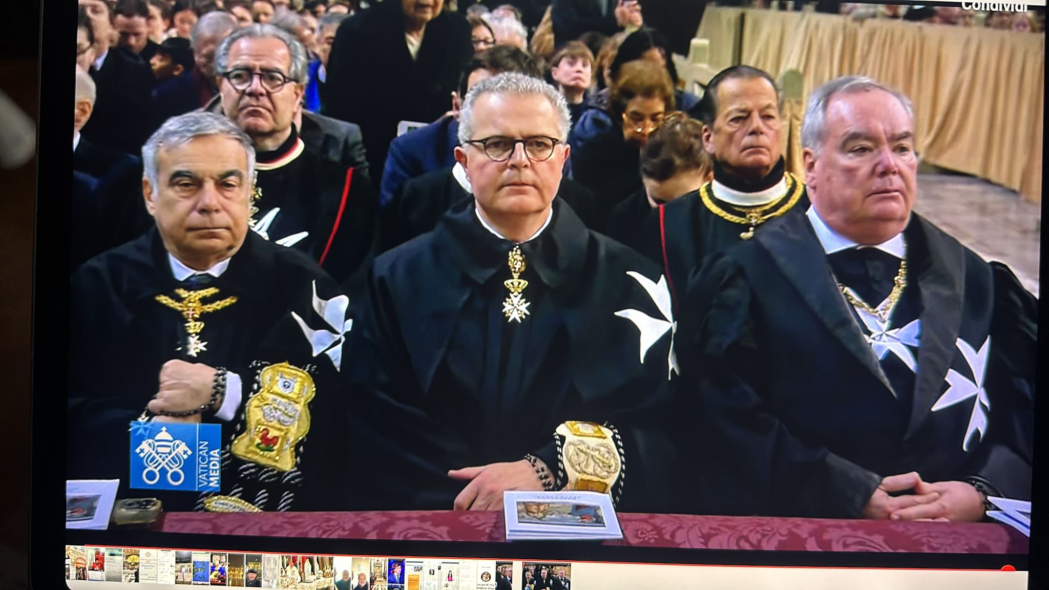 Ash Wednesday with the Delegation of His Most Eminent Highness the Prince and Grand Master
