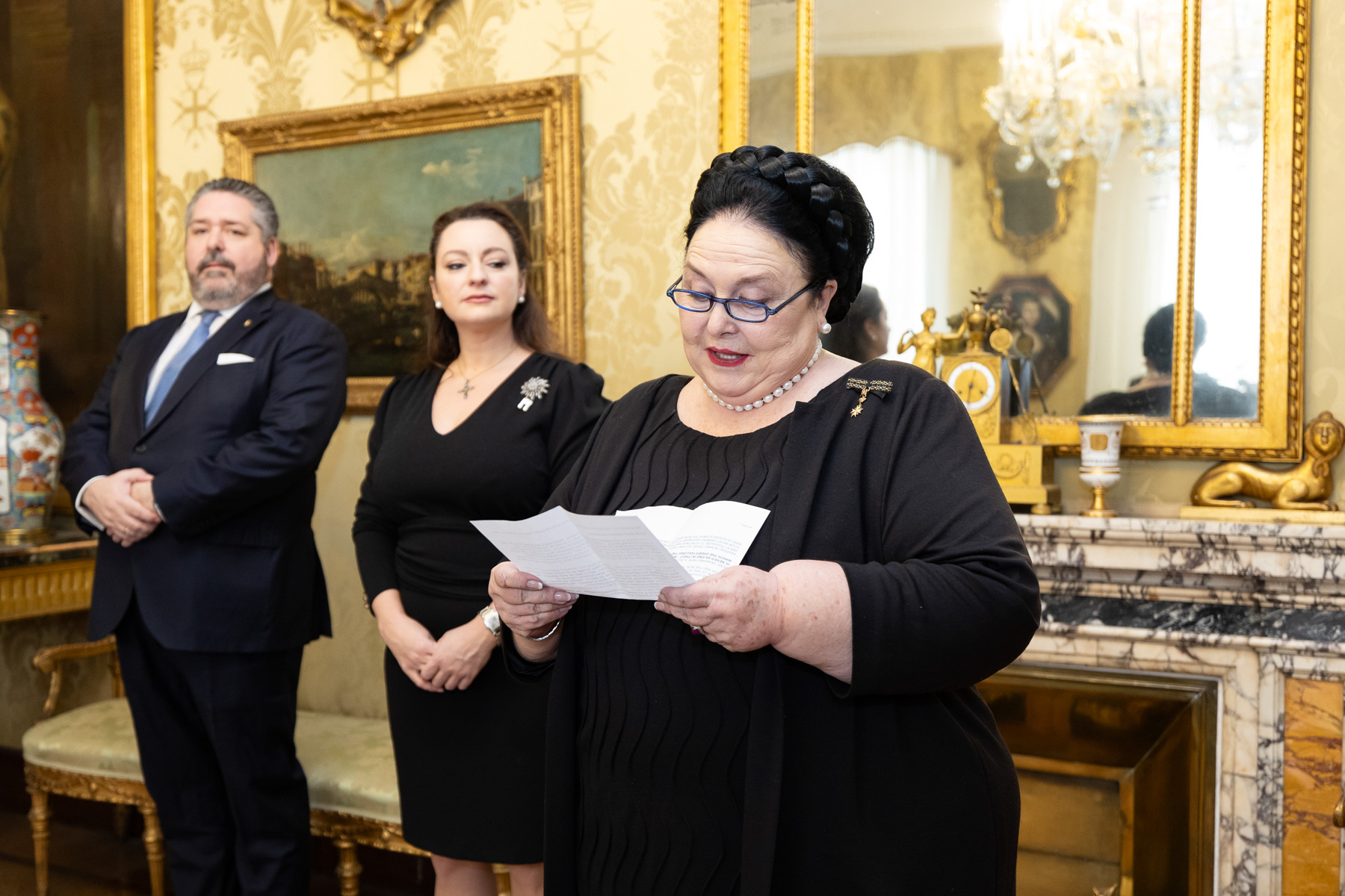 Visit to the H.M.E.H. The Prince and Grand Master of the Imperial Family of Russia