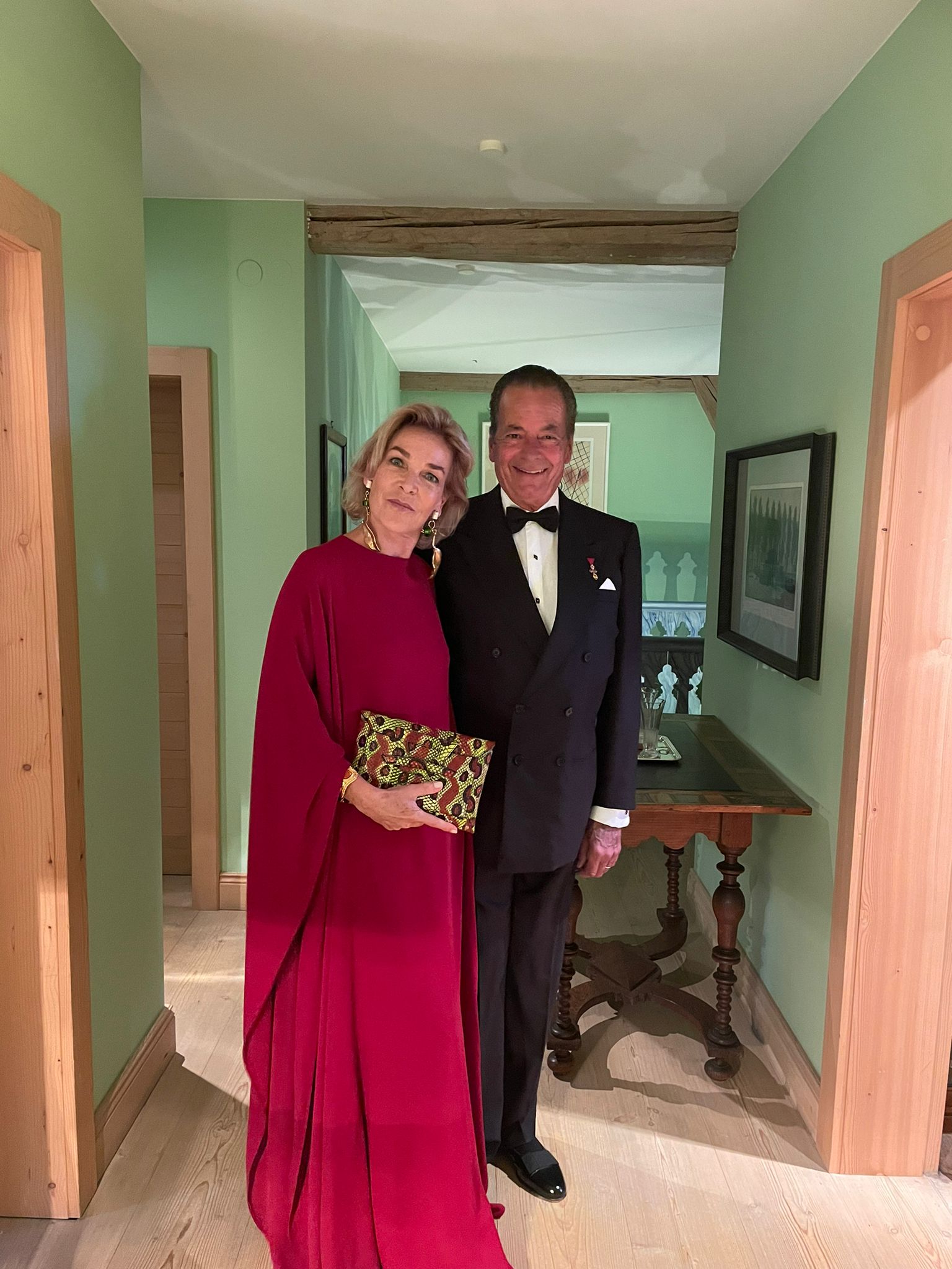 H.S.H.&H.I.R.H. The Ambassador Prince and Princess Windisch-Graetz on a Charity Event