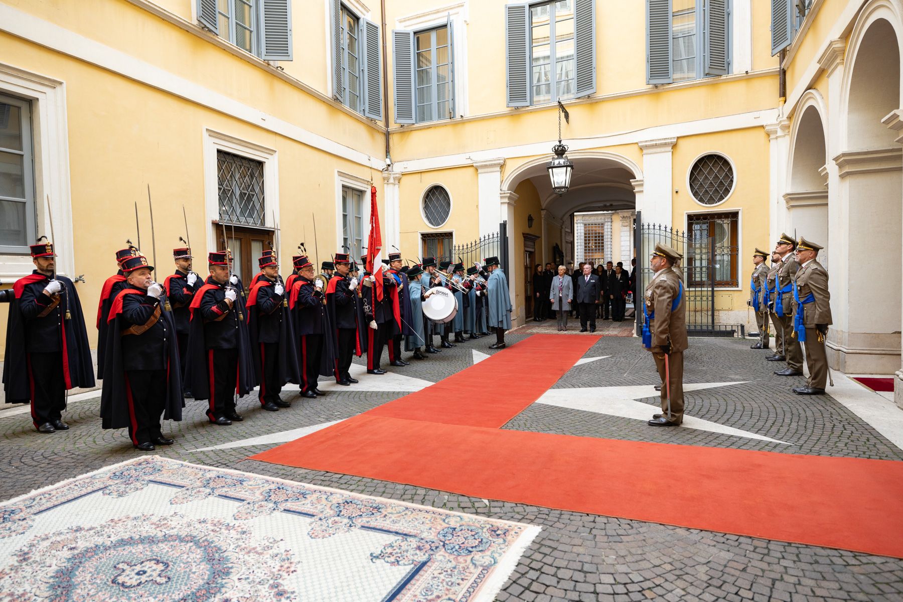 H.E. The President of the Republic of Slovenia on official Visit to the His Most Eminent Highness The Prince and Grandmaster