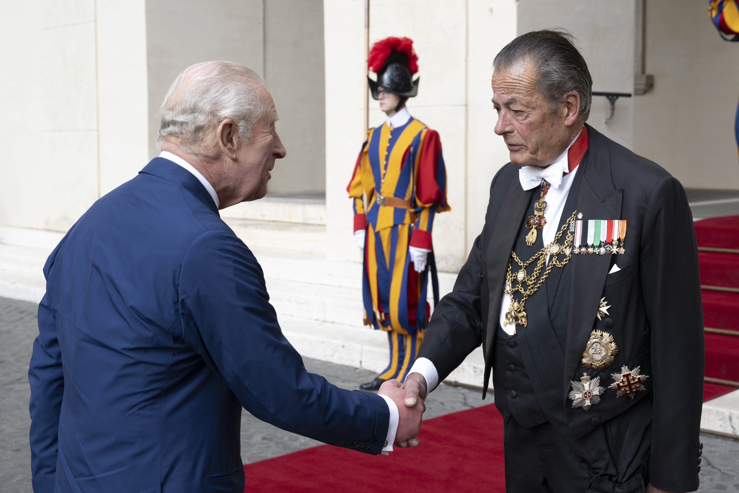 King Charles III and Queen Camilla Audience with Pope Leo XIV