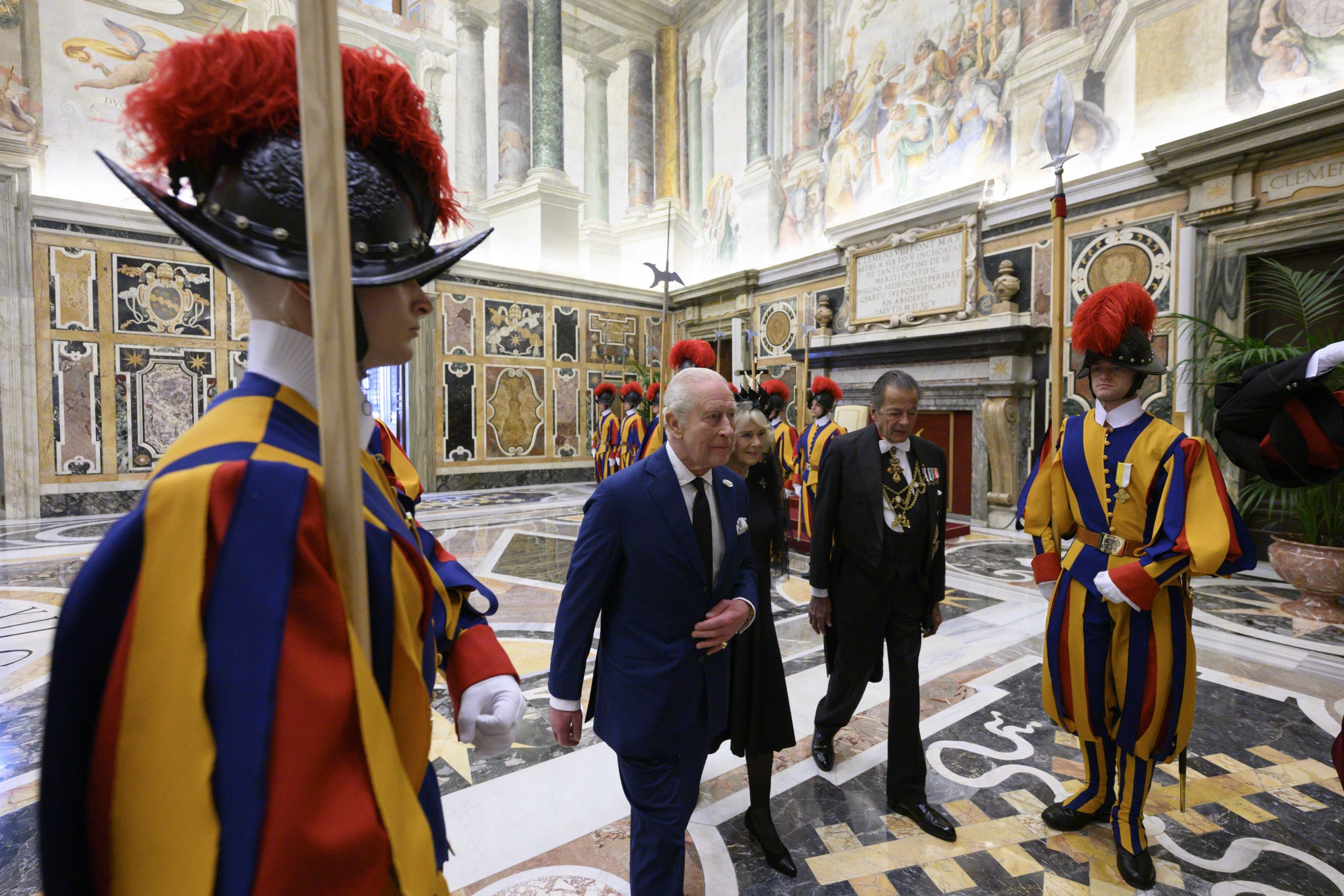 King Charles III and Queen Camilla Audience with Pope Leo XIV