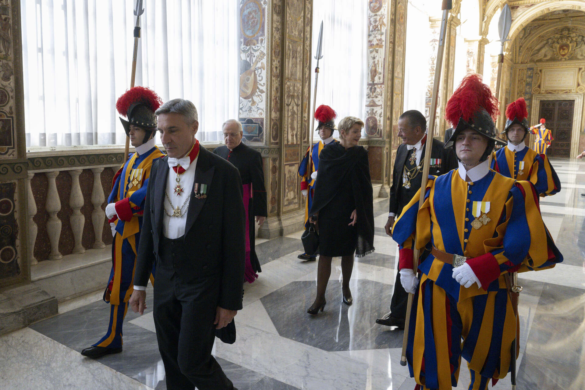 Audience of the President of the Swiss Confederation with the Holy Father