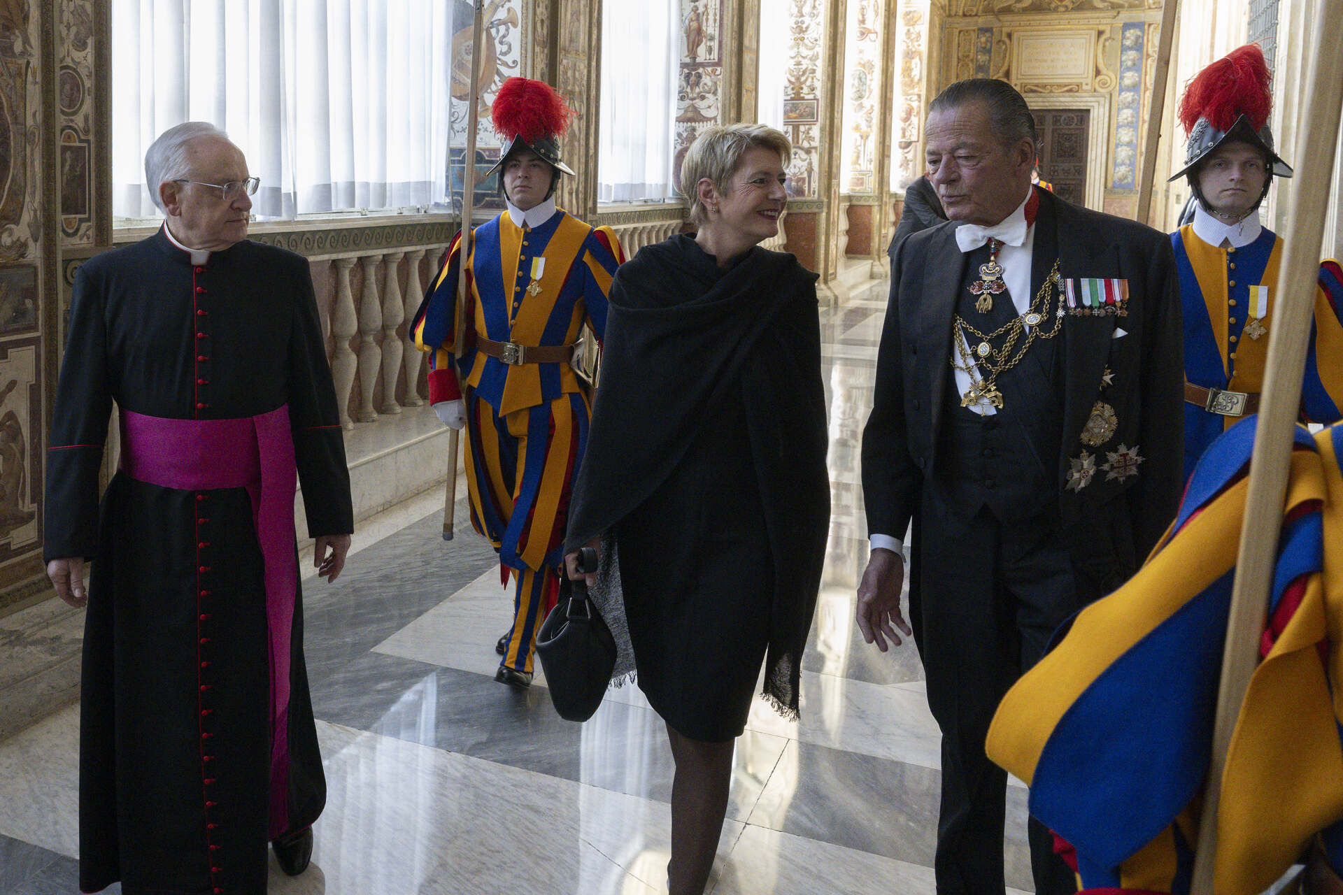 Audience of the President of the Swiss Confederation with the Holy Father