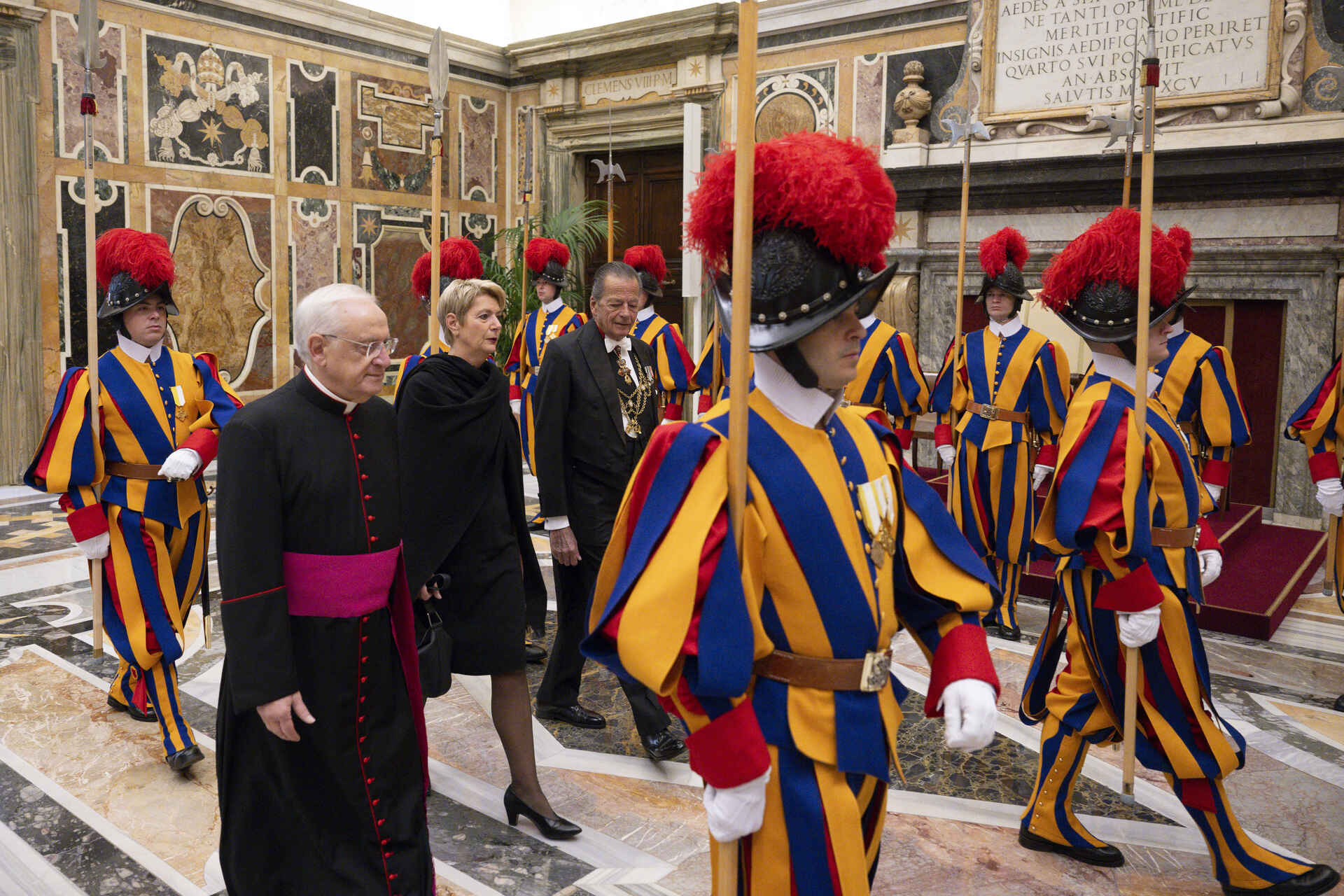 Audience of the President of the Swiss Confederation with the Holy Father