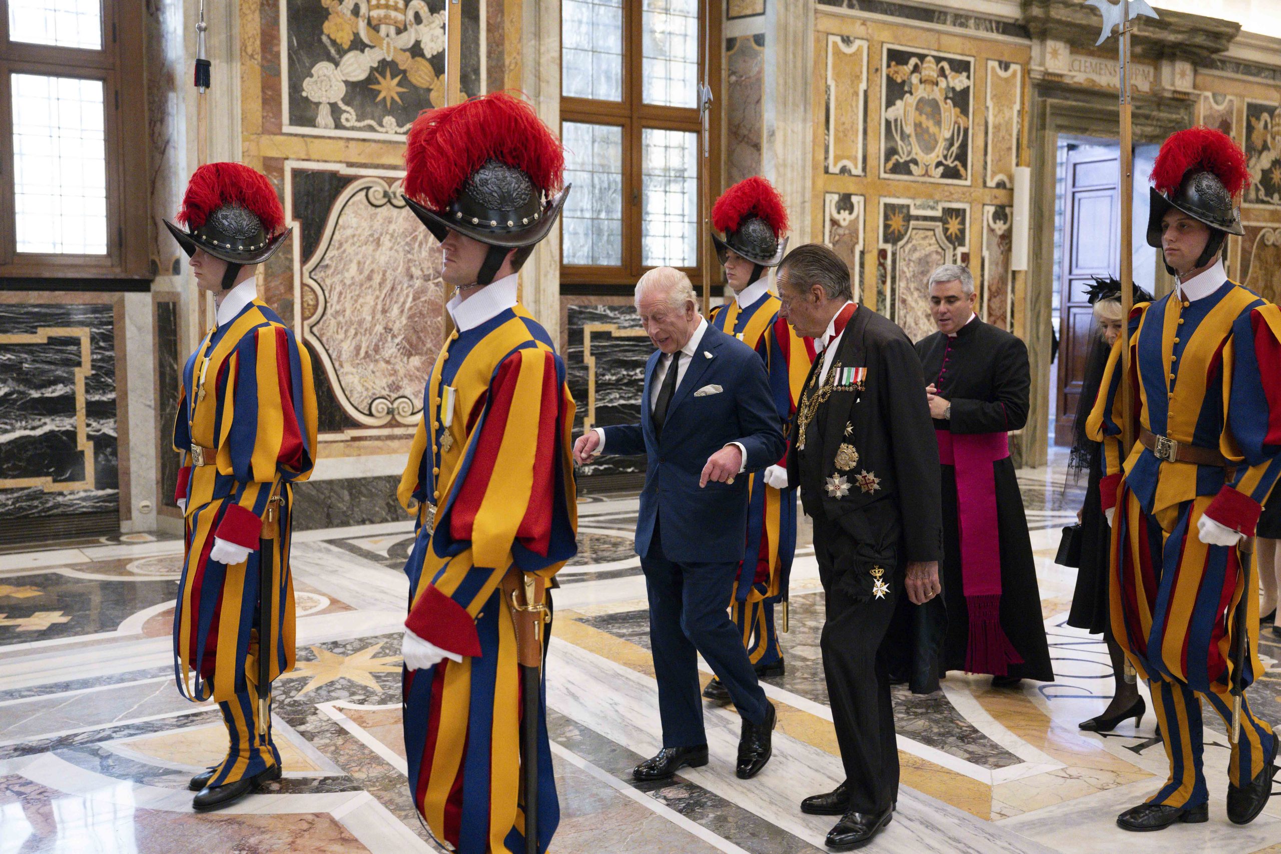 King Charles III and Queen Camilla Audience with Pope Leo XIV