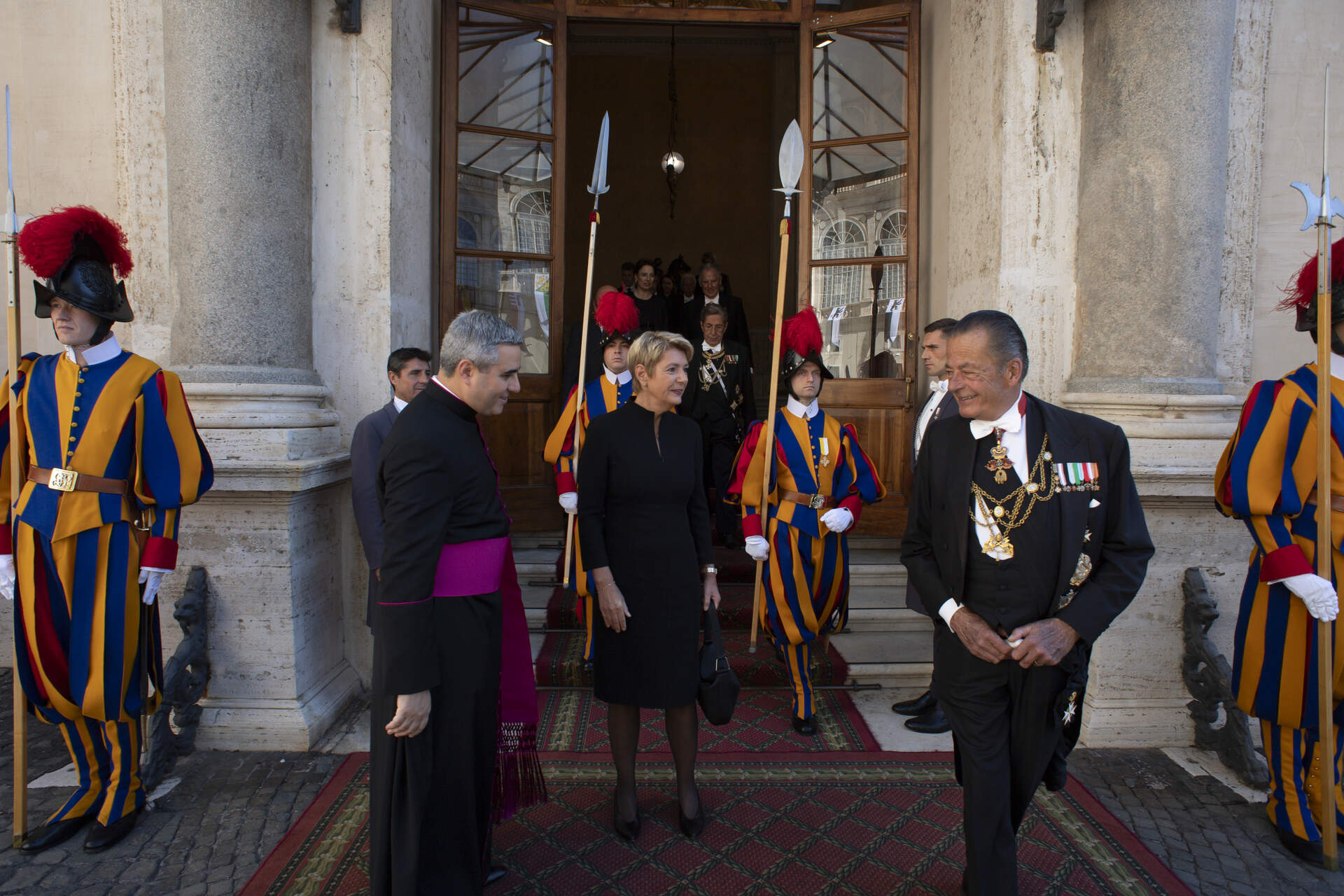 Audience of the President of the Swiss Confederation with the Holy Father