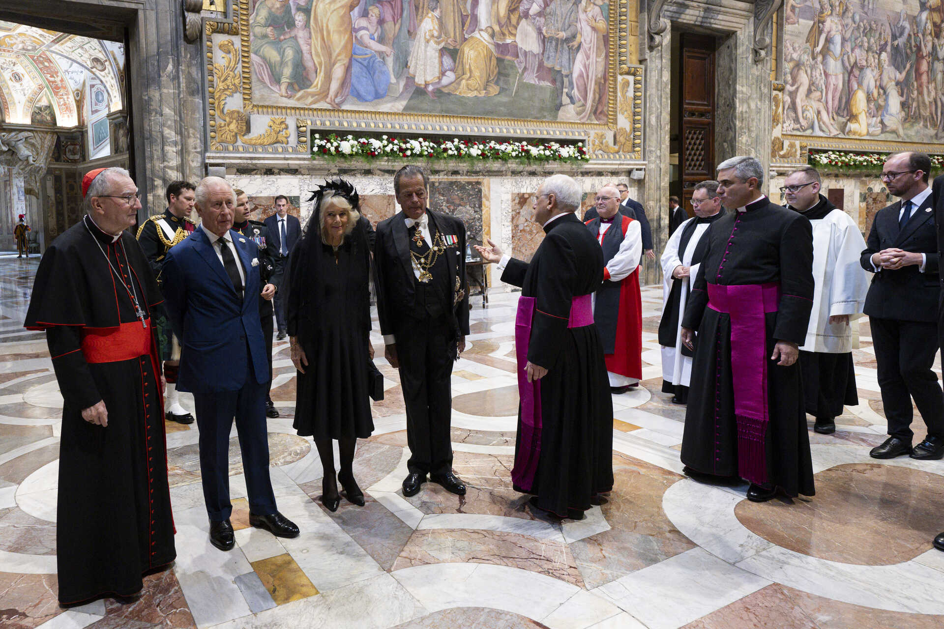 King Charles III and Queen Camilla Audience with Pope Leo XIV
