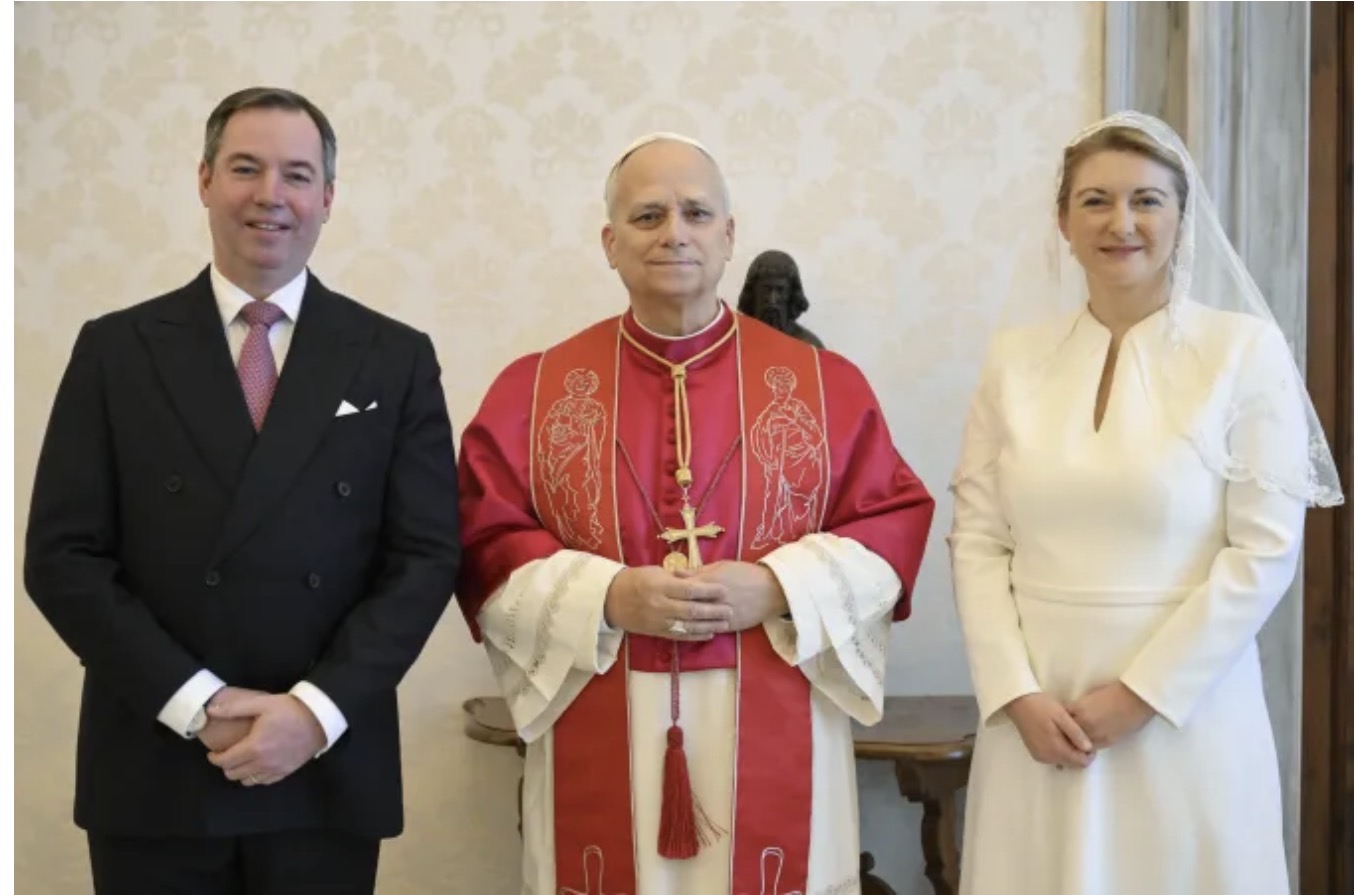 Audience of the Grand Dukes of Luxembourg with the Holy Father