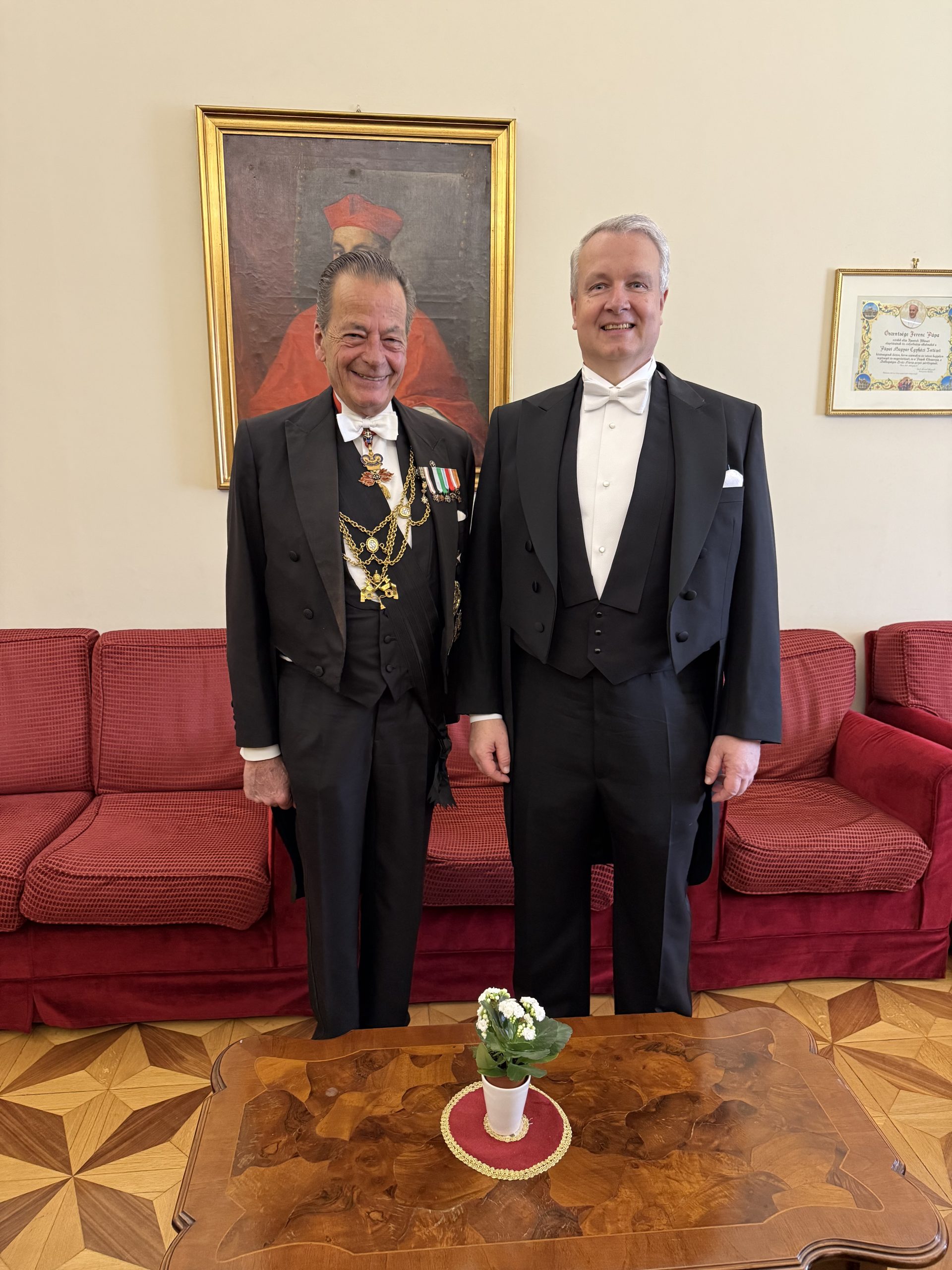 Credentials of the Ambassador of Hungary