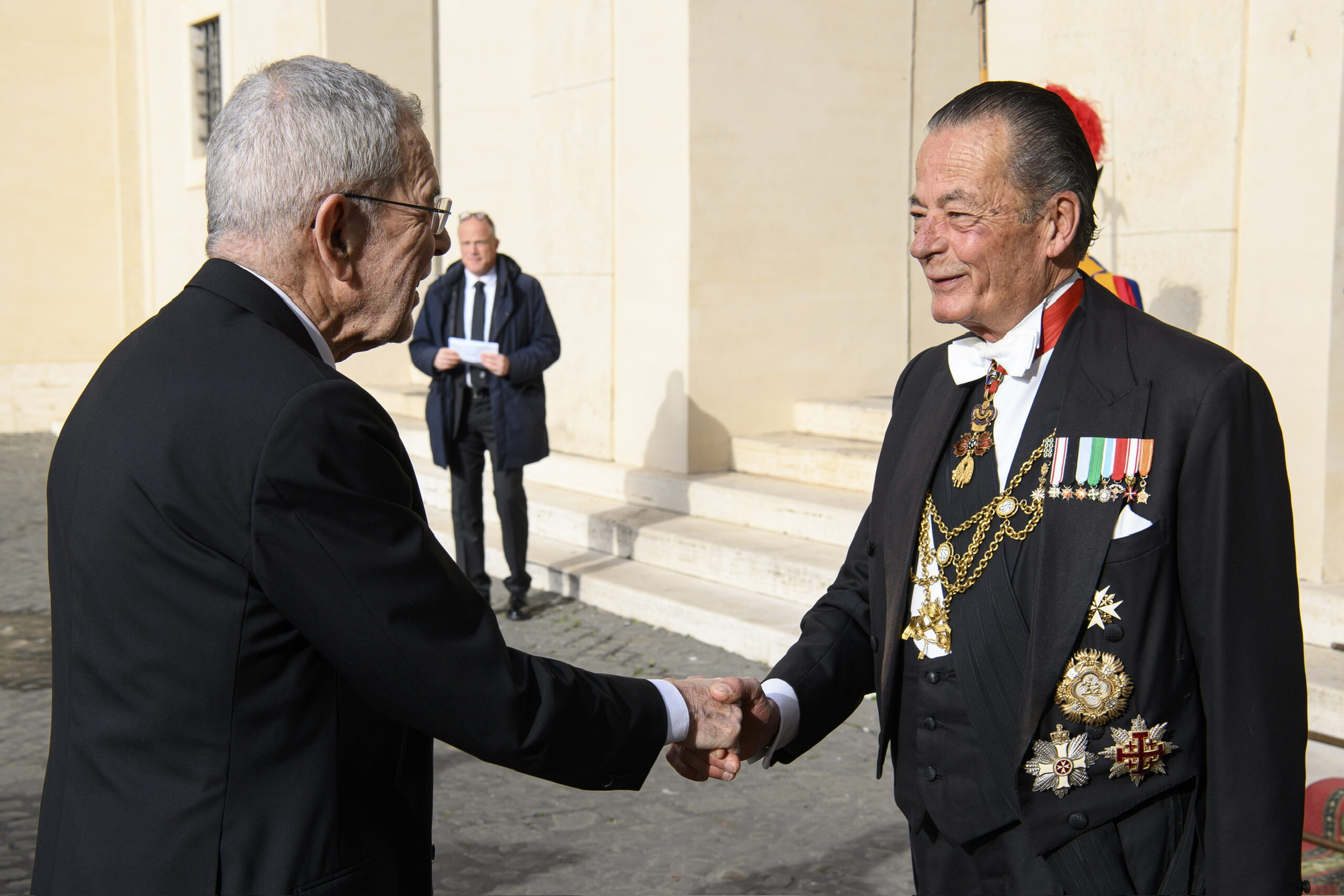 The President of the Republic of Austria in Audience with the Holy Father