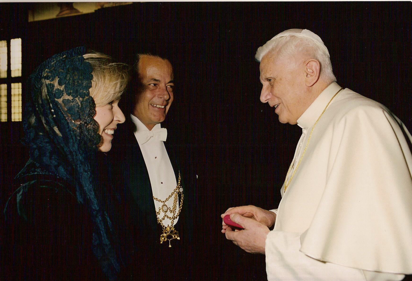 H.S.H. and H.I.R.H. Received by His Holiness Pope Benedict XVI